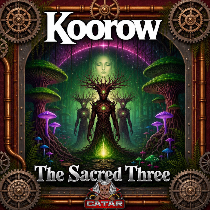 The Sacred Three EP cover by KOOROW