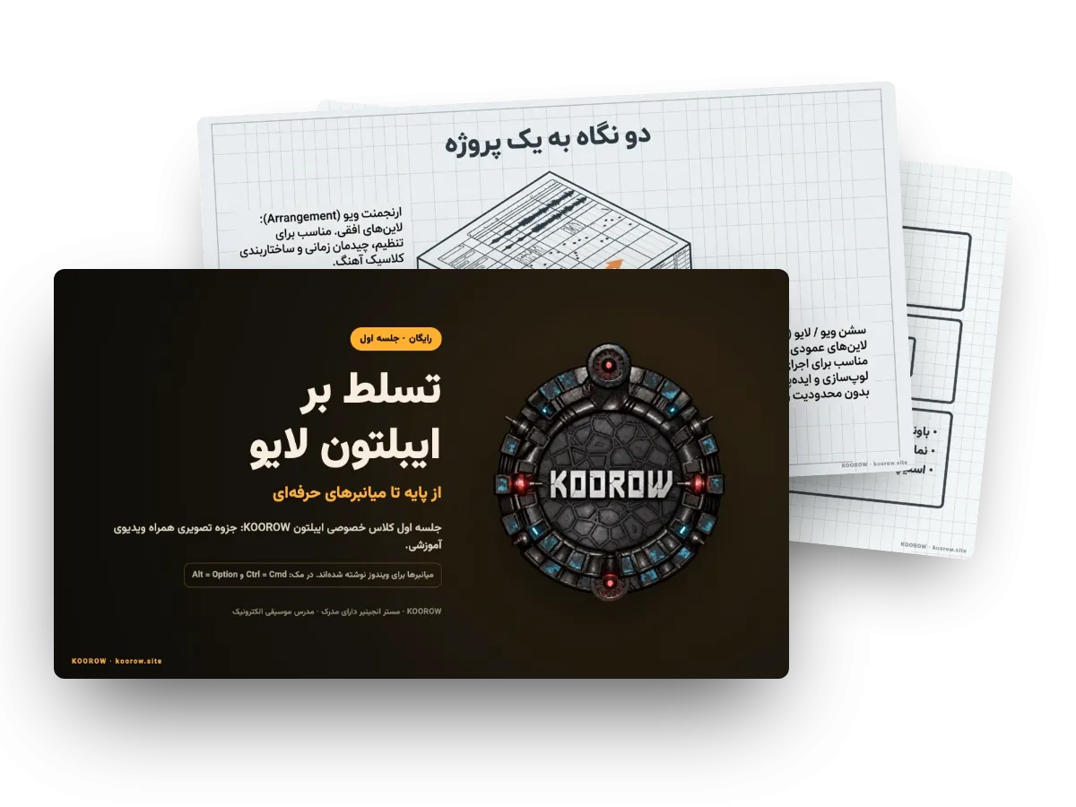 جزوه تسلط بر ایبلتون لایو از KOOROW